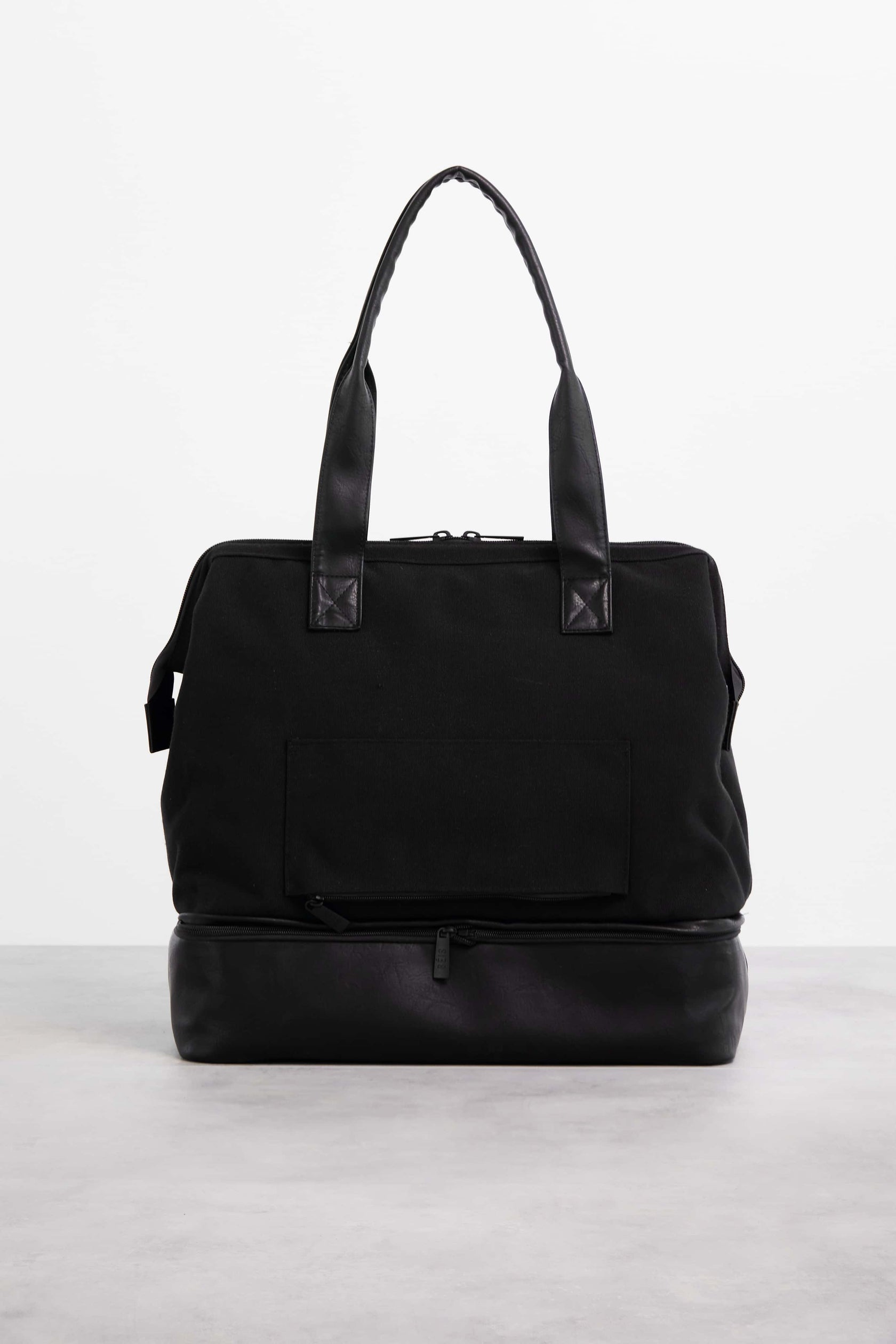 The Convertible Mini Weekender in Black