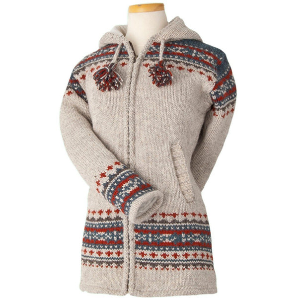 Lost Horizons Women's Elizabeth Wool Knit Coat - Adventure Is Life product image