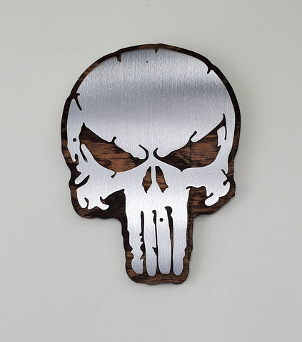 Punisher skull distressed by Beamish Metal works