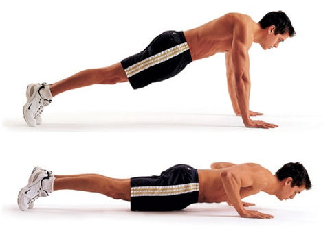 Press-up Exercise at Home