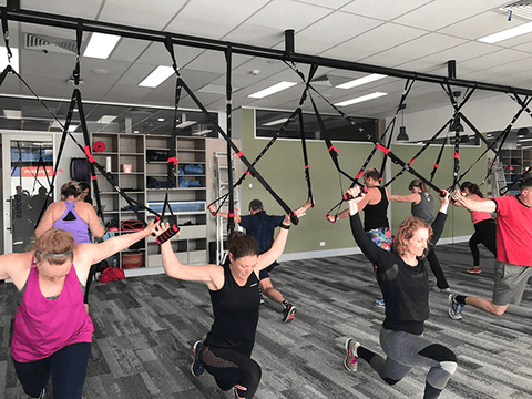 Suspension Trainer Group Workout