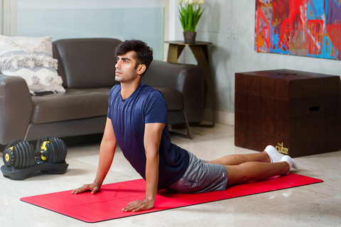 Yoga Mat for Strength Training Exercise