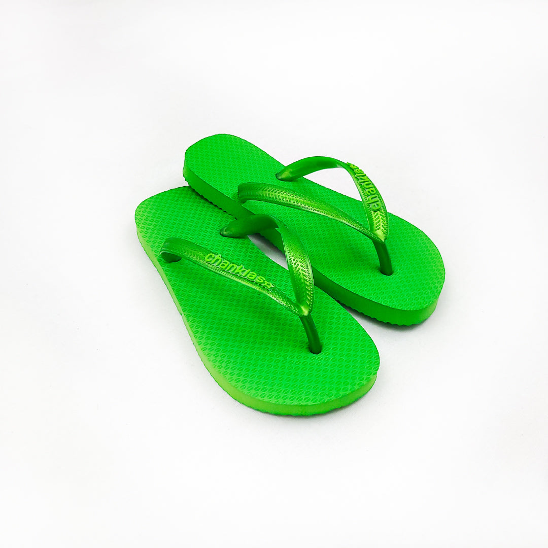 CHANKLAS - Kid's Flip Flops - Metallic – CHANKLAS LLC