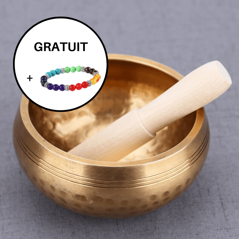 Ensemble de bols chantants tibétains,100 % martelés à la main au Népal,Bol  sonore pour la méditation, le yoga, le chakra, les ac30 - Cdiscount  Instruments de musique