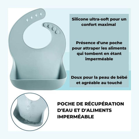 Bavoir-Silicone-bébé