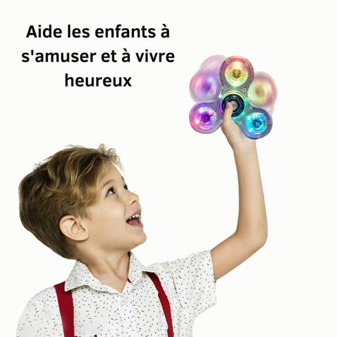 Hand spinner lumineux - Plaisir du Yoga