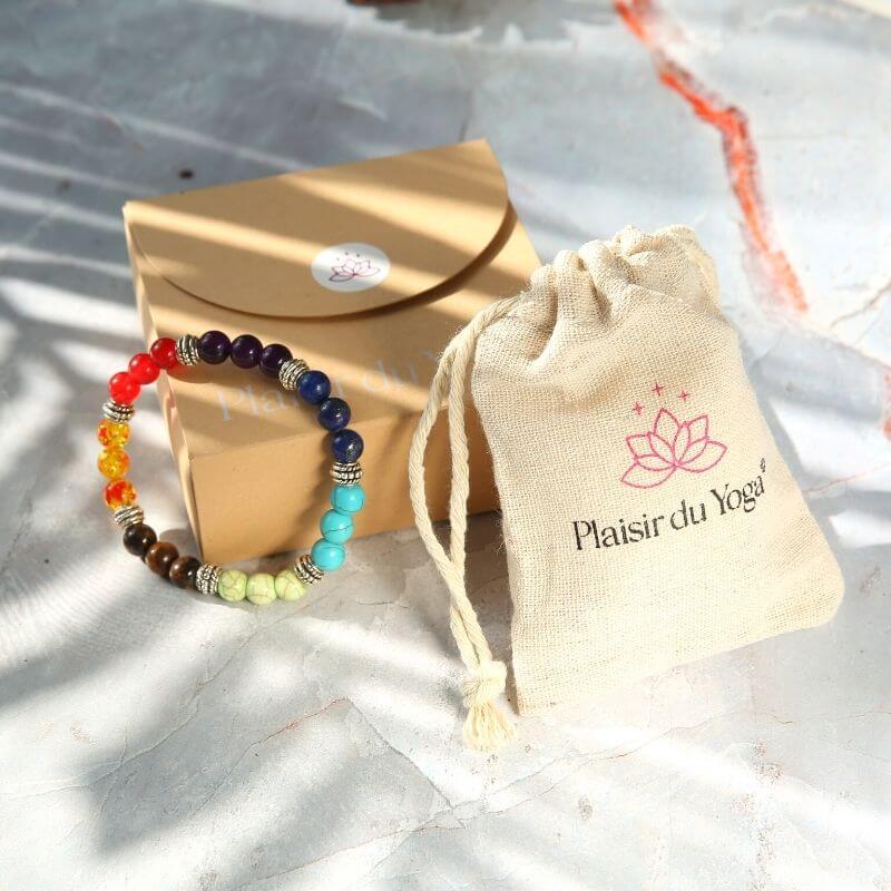 Bracelet en Aigue Marine - Plaisir du Yoga