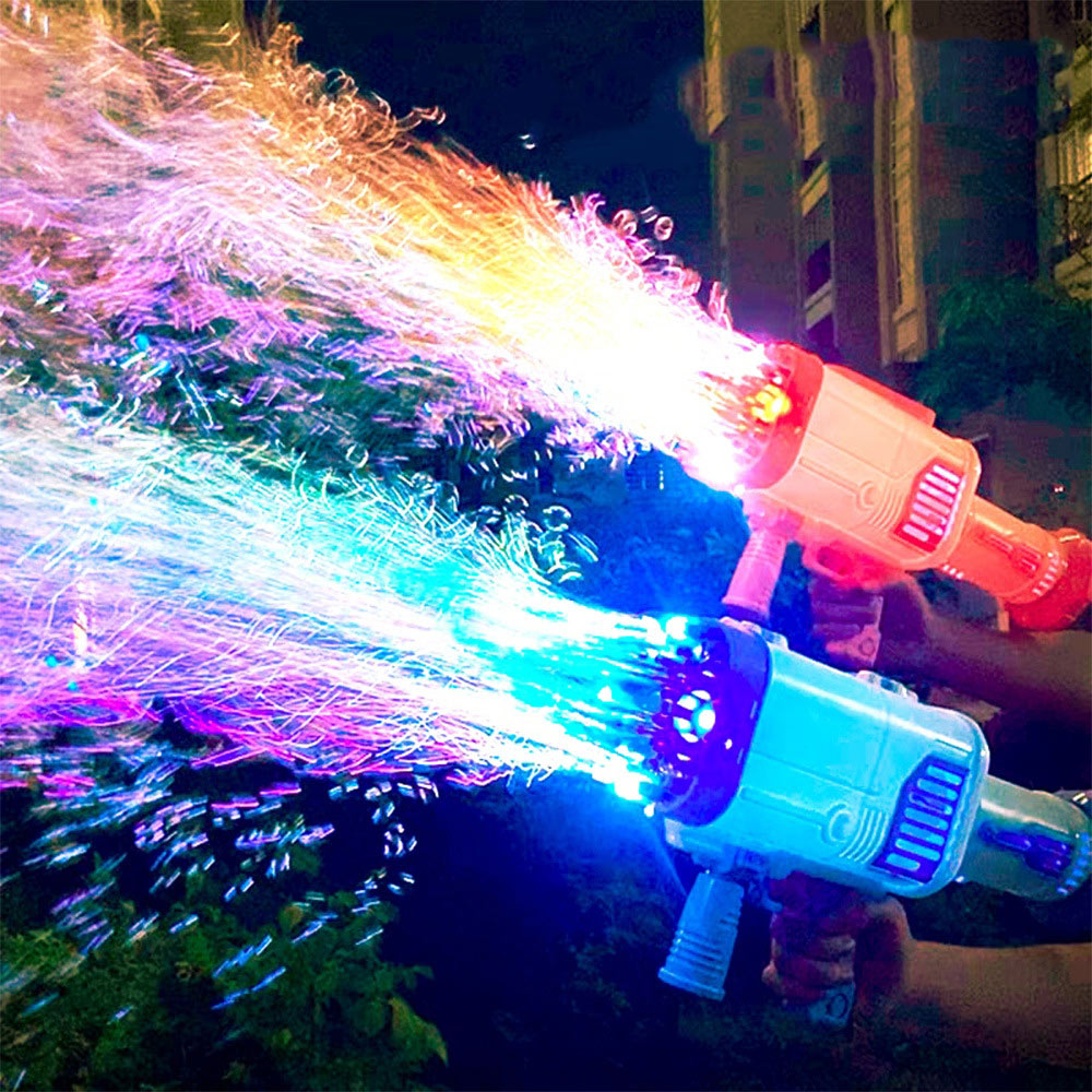 MyBusyBubble: LED Bubble Machine Rocket