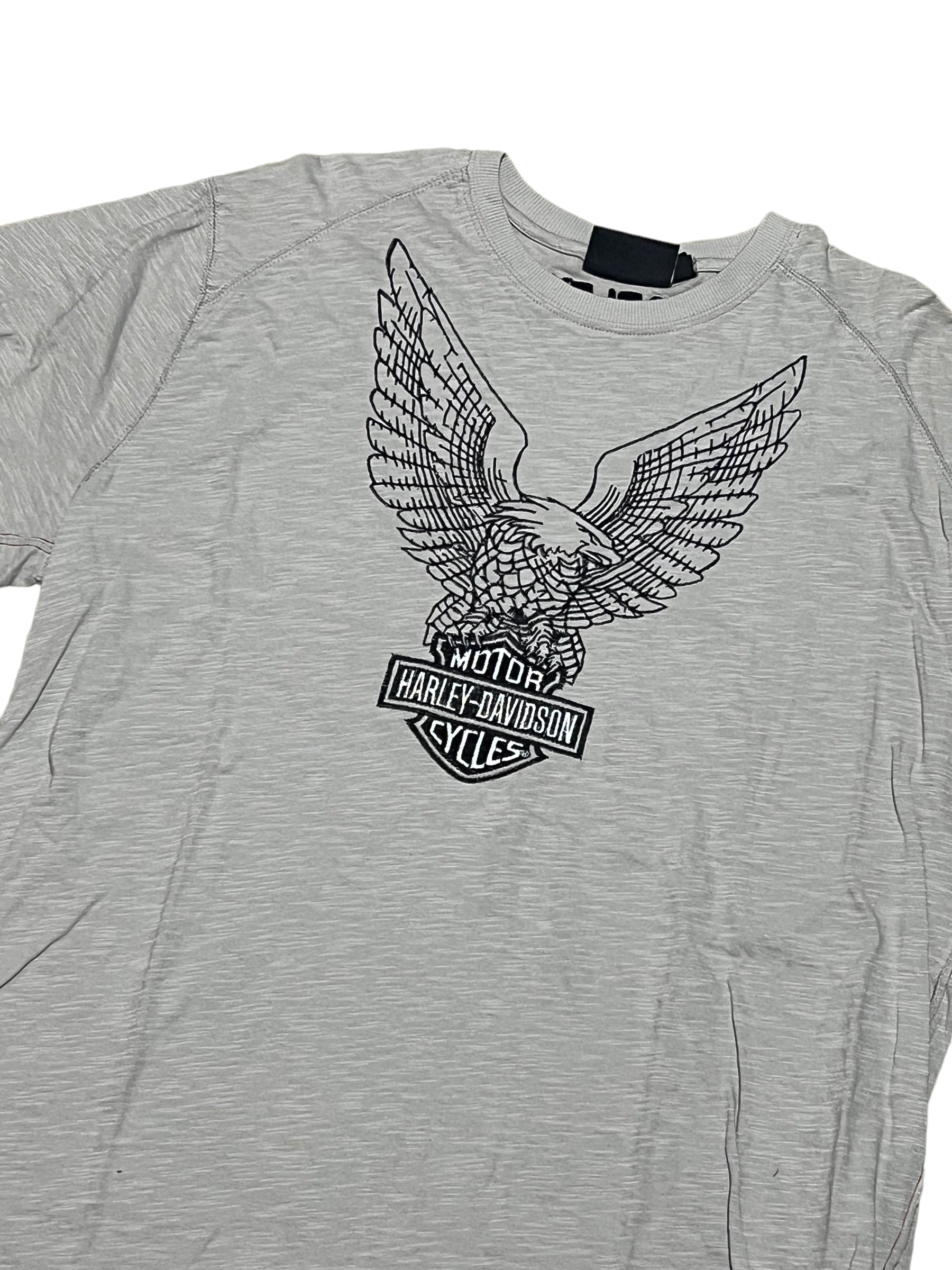 Y2K Harley Davidson”EAGLE & LOGO” Tシャツ-eastgate.mk