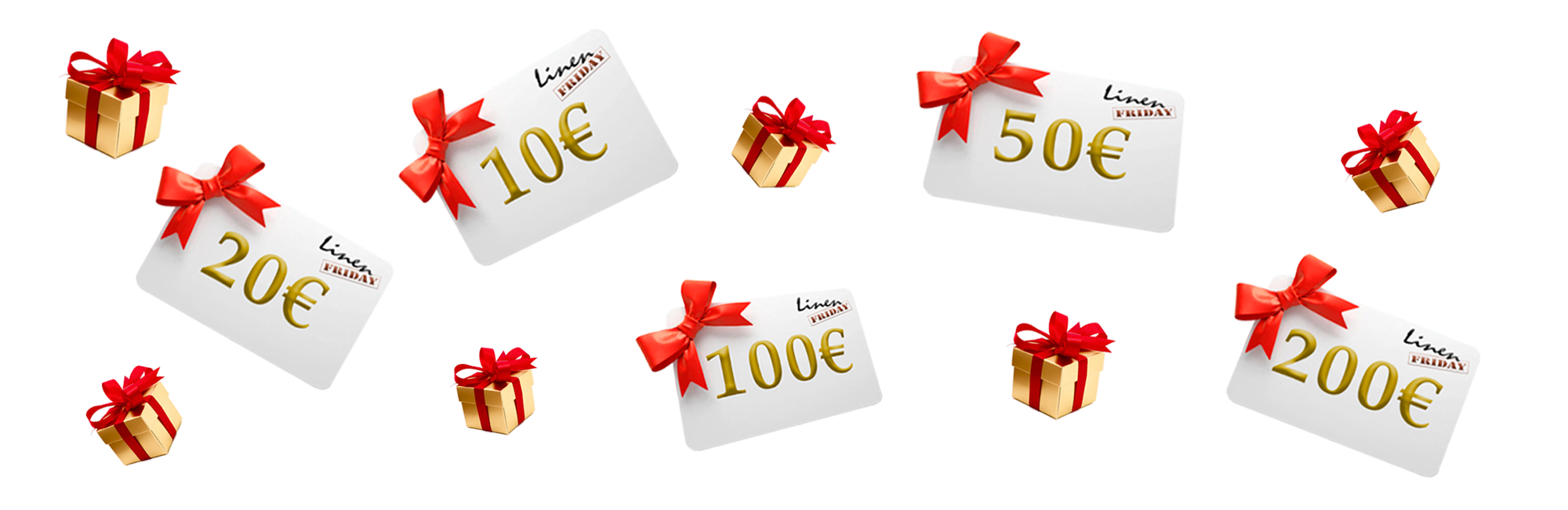 LinenFriday - gift cards for Christmas