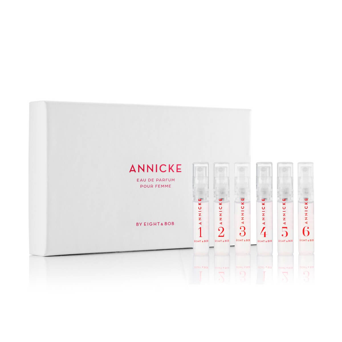 Eight & Bob Annicke Fragrance Discovery Set | 6 x 2 ml