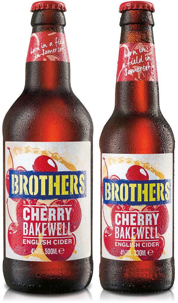 Brothers New Cherry Bakewell English Fruit Cider