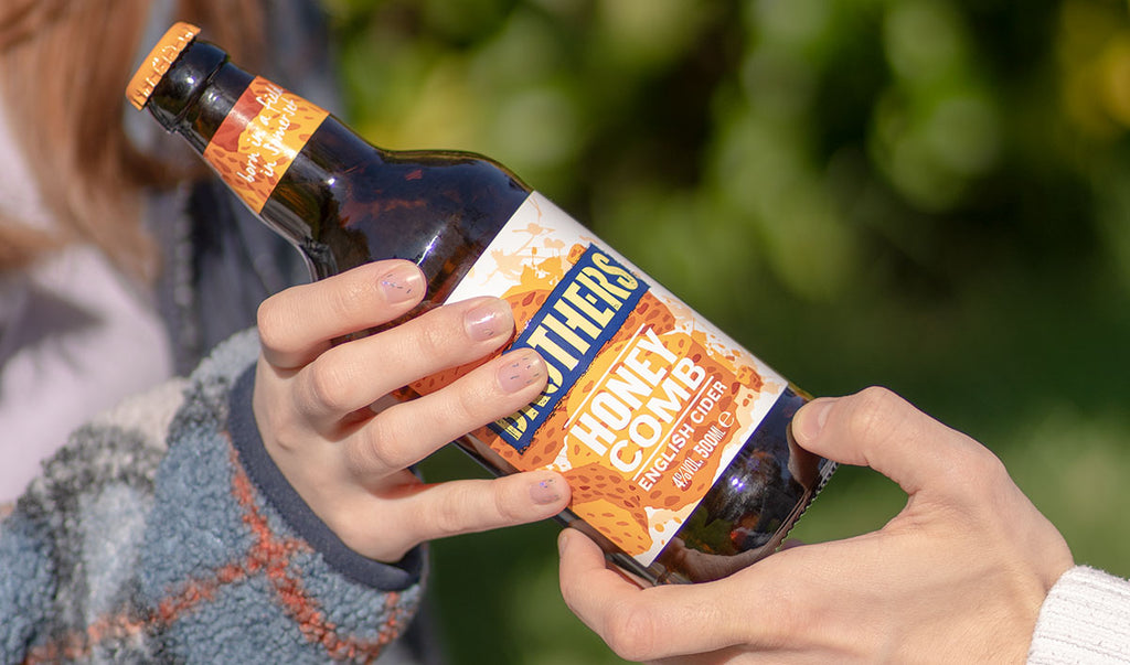 Brothers Honeycomb flavour cider picnic