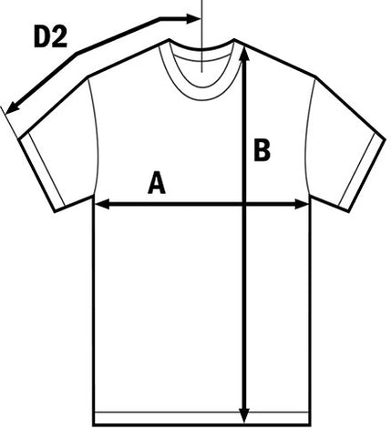 T-Shirt dimensions guide