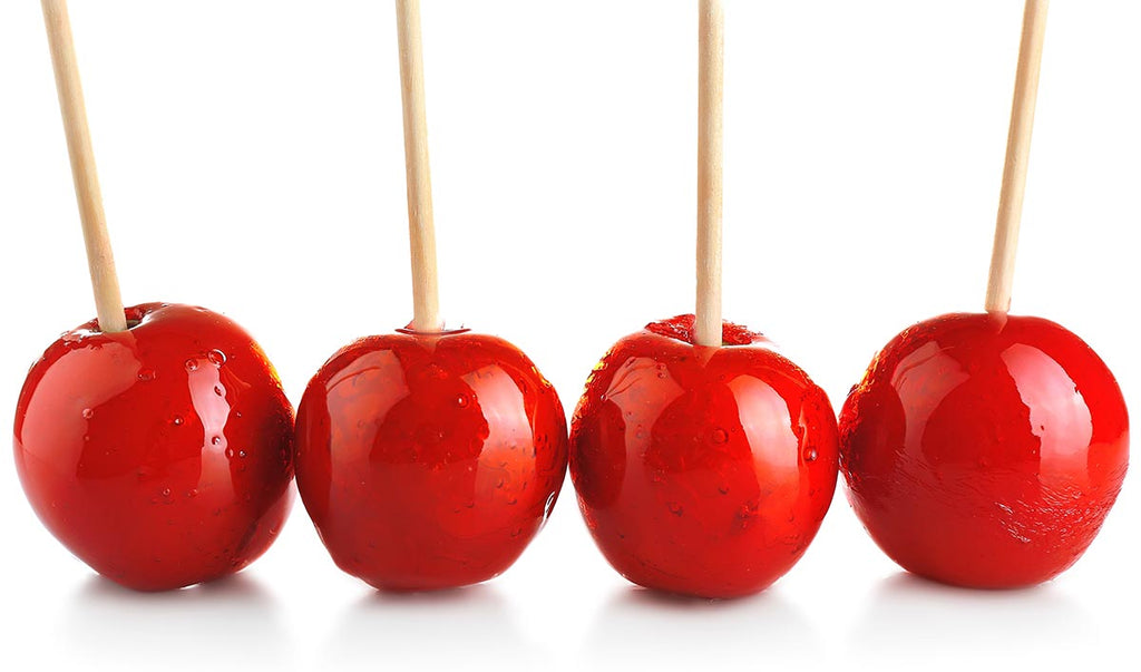 Toffee Apples, candy apples