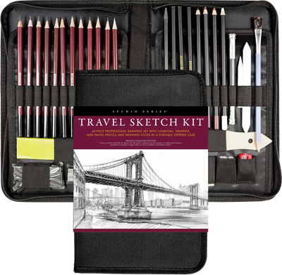 Studio Series 25-Piece Sketch & Drawing Pencil Set (Artist's Pencil & –  Q.E.D. Astoria
