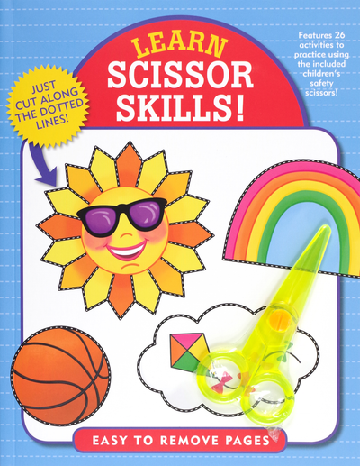 1pc Multi-functional Kids Safety Scissors, Suitable For Handcraft, Random  Color