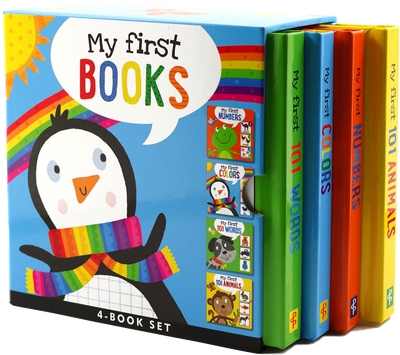 My Book Set of 4: My Word Book, My Color Book, My Number Book, and My Shape  Book