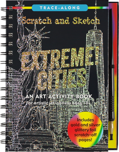 Scratch and Sketch Trace-Along Doodle Mania: An Art Activity Book for Imaginative Artists of All Ages [Book]