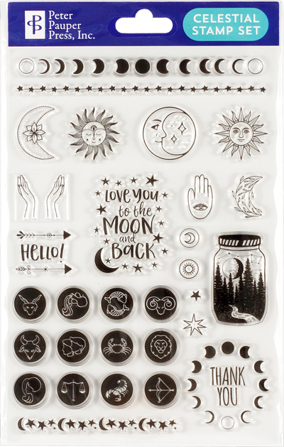 Dot Journaling Clear Stamp Set (60 Individual Stamps  