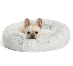 comfy dog bed anxiety soft fuzzy