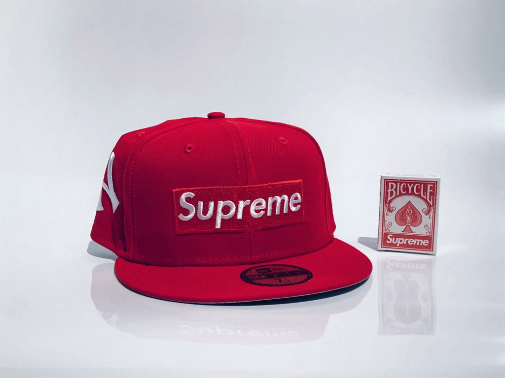 Supreme x New Era x New York Yankees Box Logo – lexxoseptboardshop