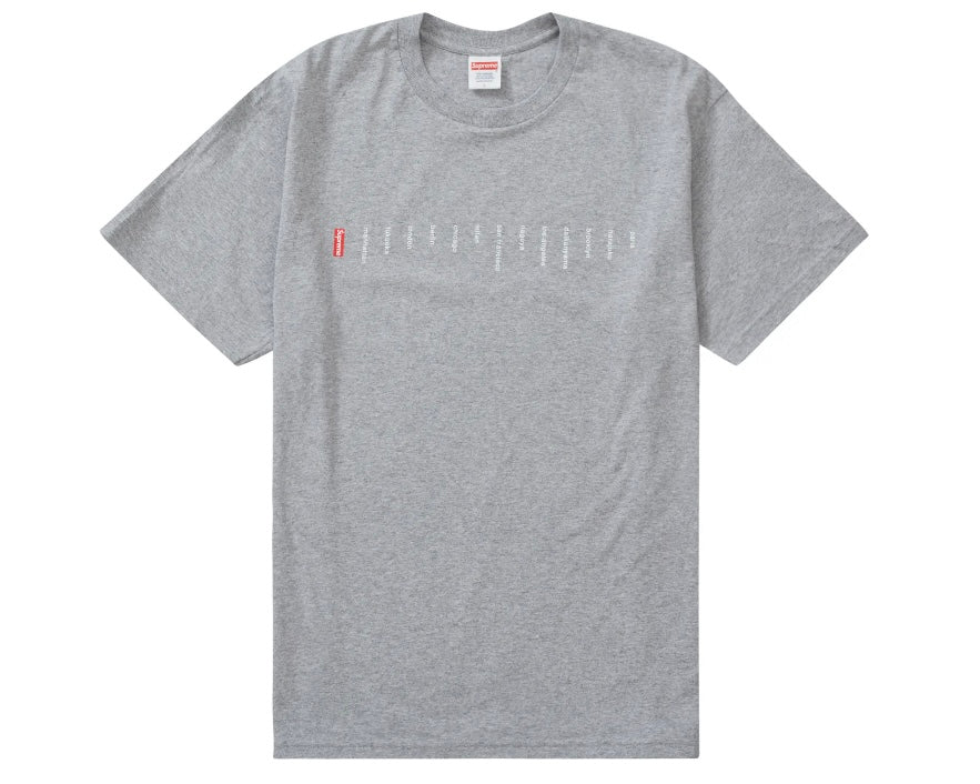 Supreme Crown Tee Heather Grey/Green – Sixth Ave