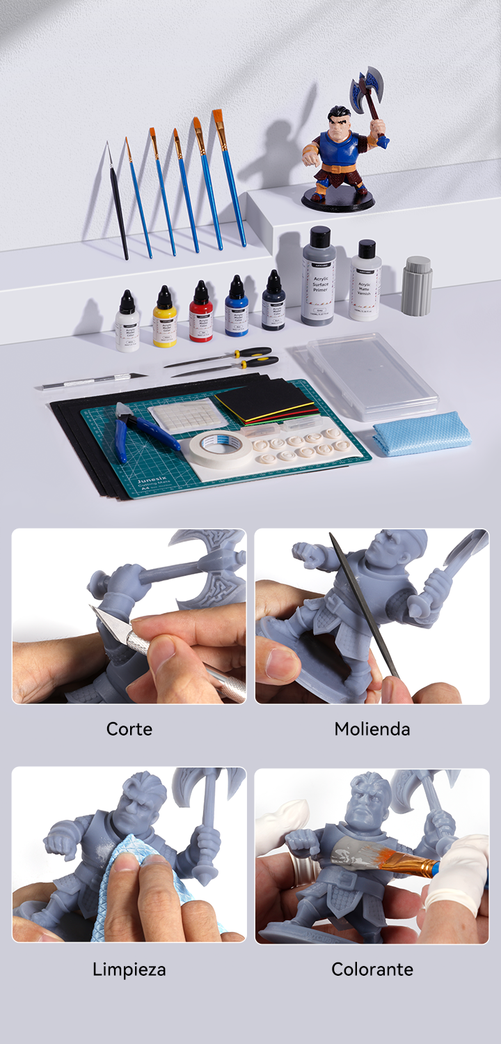Kit de Impresión y Pintura 3D Anycubic - Un Conjunto Para Todas las Tareas