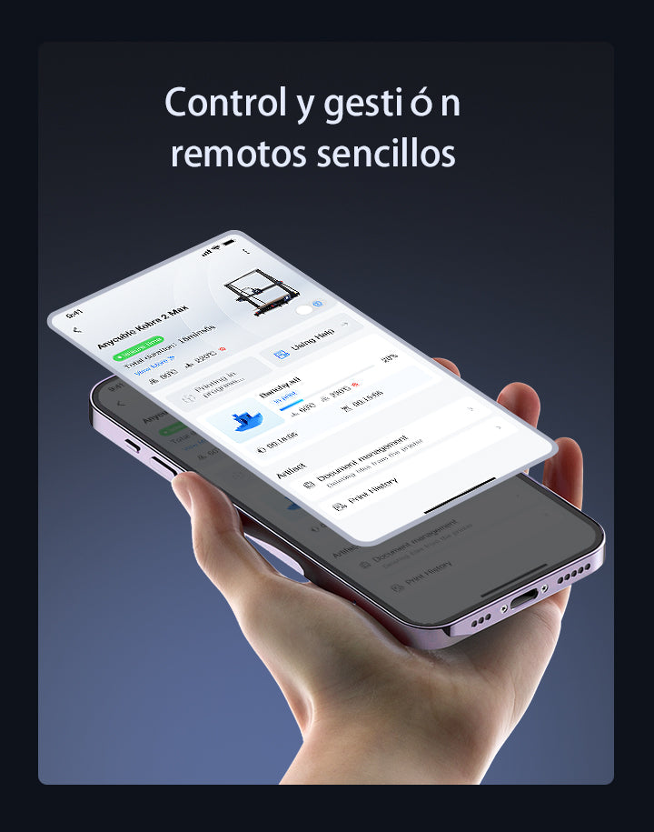 Anycubic Kobra 2 Max - Modo de Control Inteligente