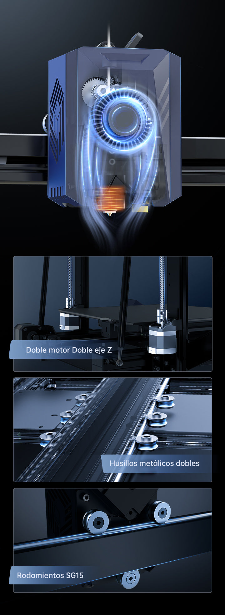 Anycubic Kobra 2 Plus - Configuración Optimizada, Estructura Nueva de la Marca