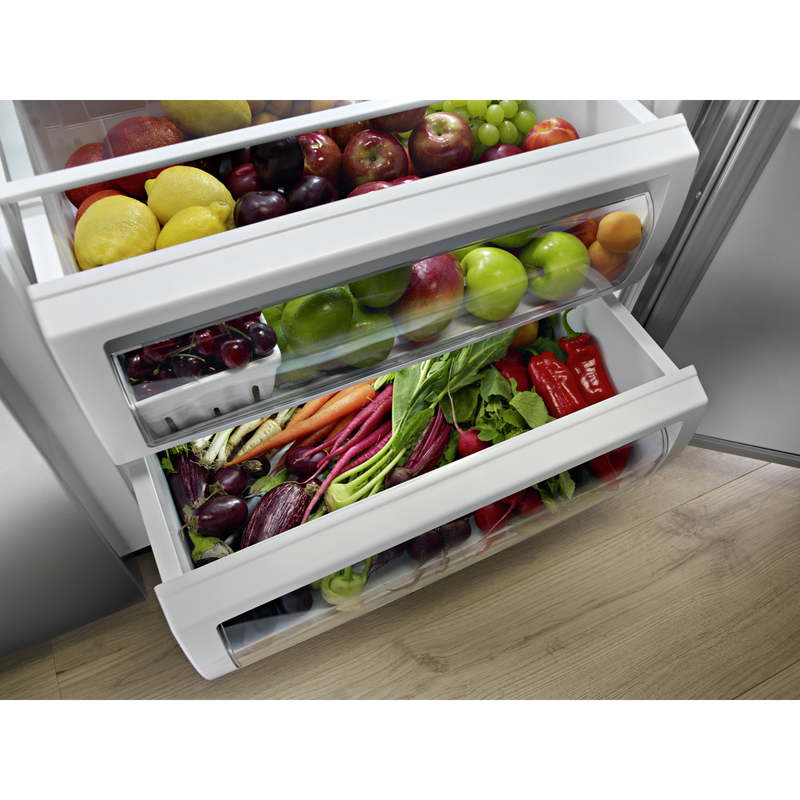 29.5 cu. ft 48-Inch Width Built-In Side by Side Refrigerator with PrintShield™ Finish KBSD608ESS