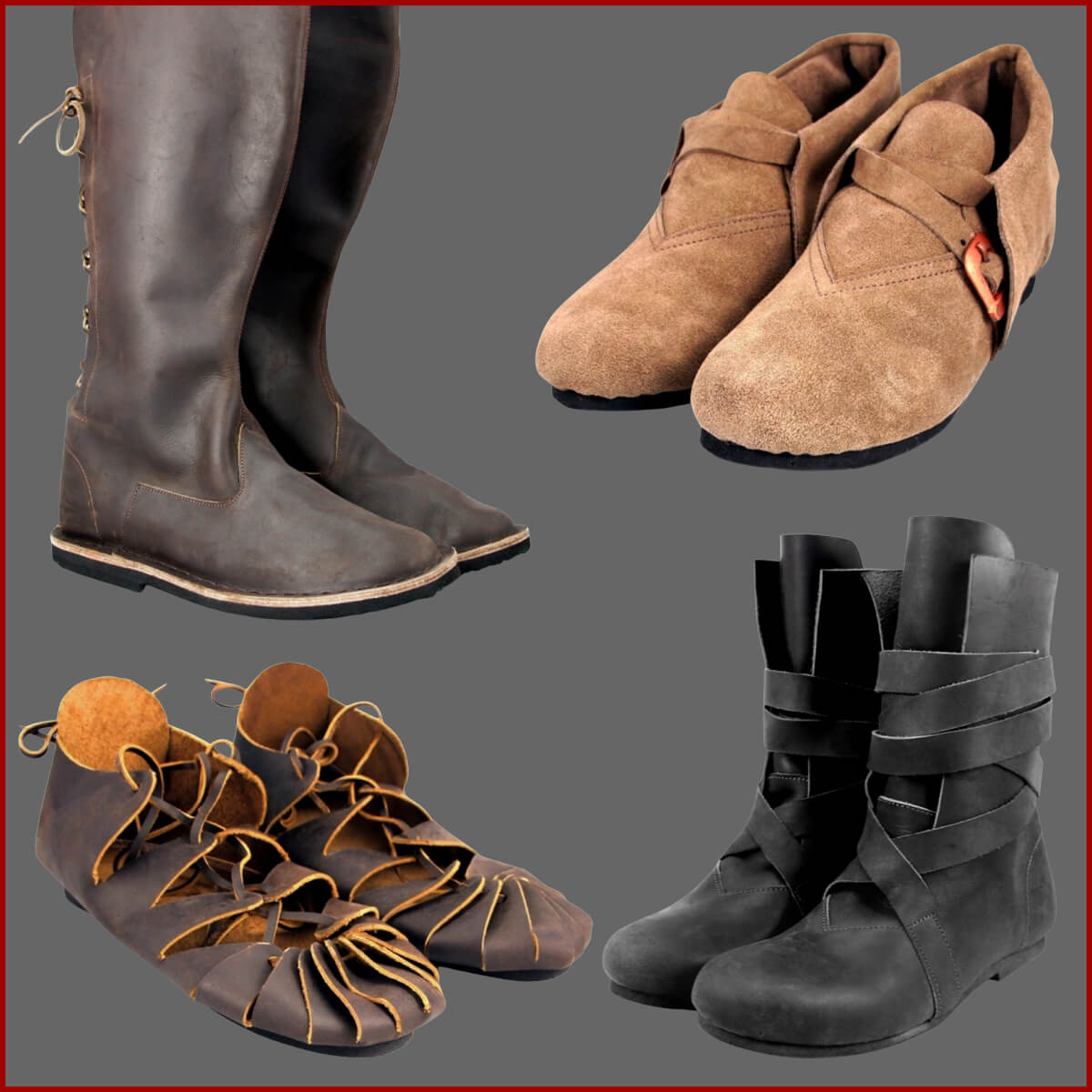 Mittelalter Schuhe und Stiefel kaufen