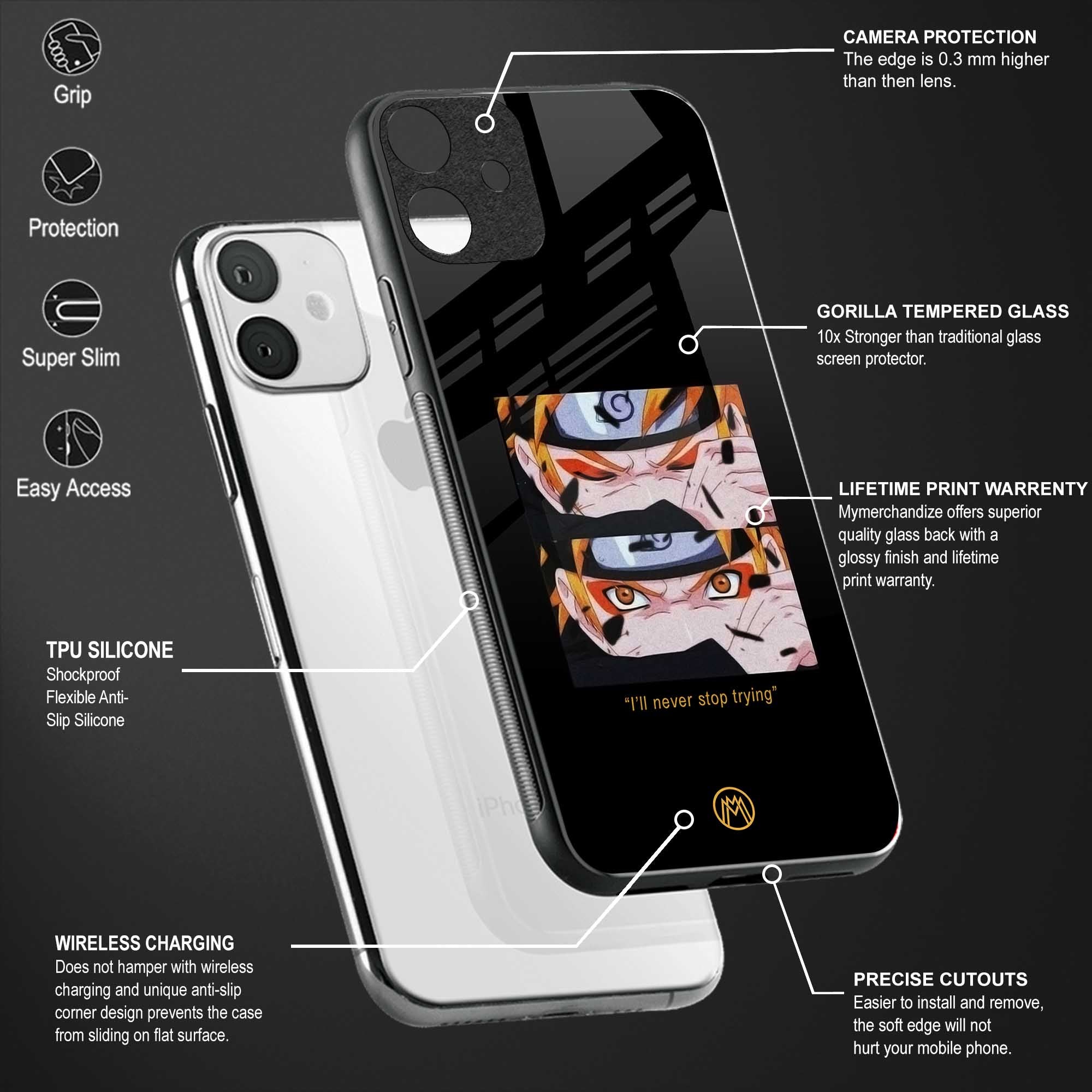 iPhone 12 Pro Max  One Piece Anime Series  Premium Printed Glass Cas   Customizing Factory