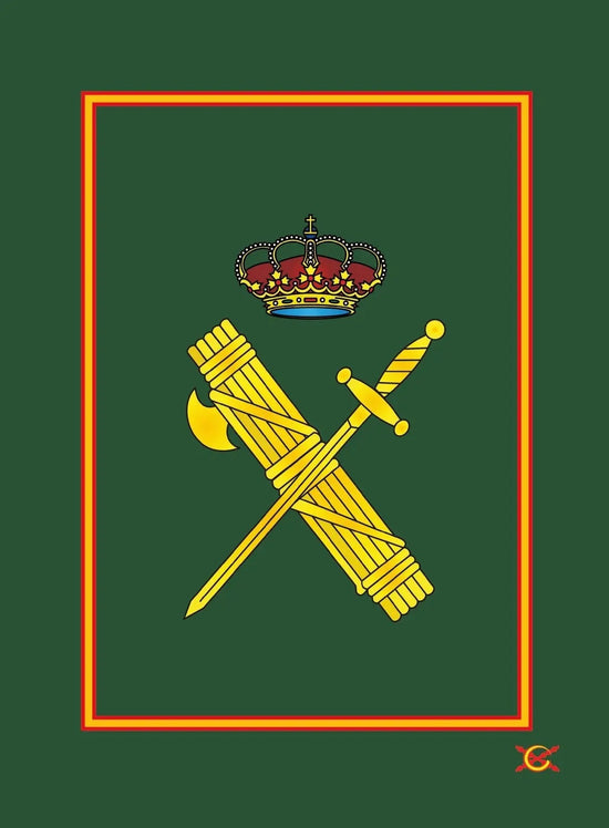 Pulsera Guardia Civil, patrona virgen del Pilar y la bandera de