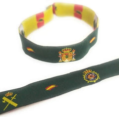 Comprar Pulsera Guardia Civil Chapa España Verde