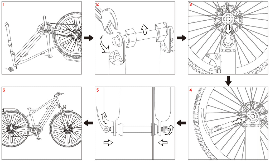 How to Assemble the Mid-Drive C1 Series Step 4