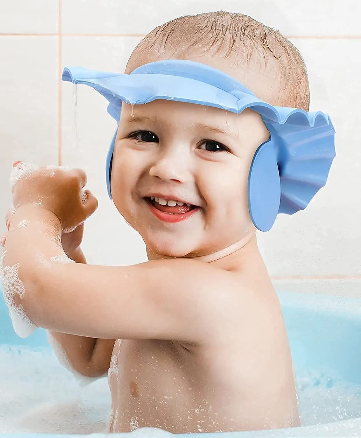 1pc Children Waterproof Cap Safe Baby Shower Cap Kids Bath Visor Hat  Adjustable Baby Shower Cap Protect Eyes Hair Shampoo Cap AliExpress Baby  Shower Adjustable Visor Bathing Caps For Children Eye 