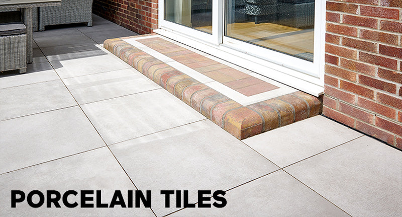 Porcelain outdoor tiles for your garden patio