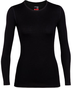 125 ZoneKnit™ Merino Blend Long Sleeve Crewe Thermal Top - Icebreaker (NZ)