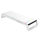 RGB 4 USB Charging Universal Monitor Stand Riser - Geargamers
