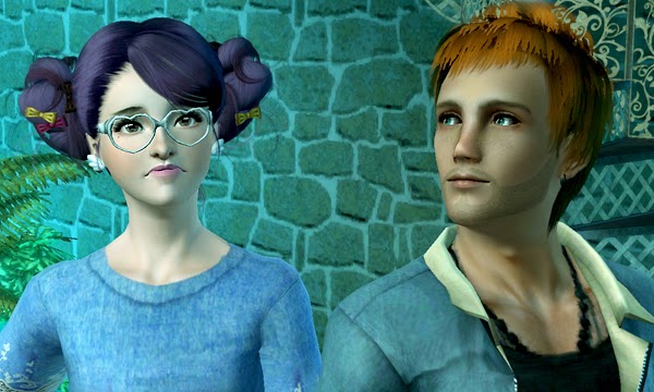 Sims 3 Fae and Eric Talking