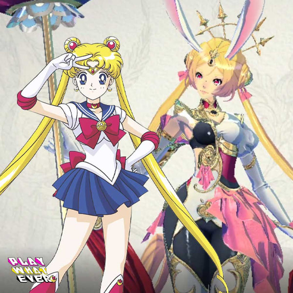 PlayWhatever Exos Heroes Leger and Sailor Moon