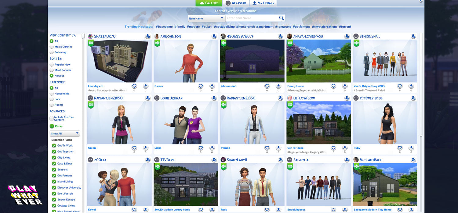 Sims 4 Gallery