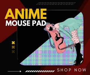 PlayWhatever Anime Girl Mouse Pad
