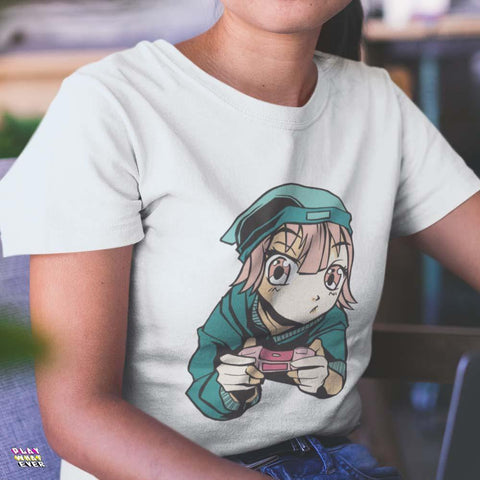 PlayWhatever Gamer Girl T-Shirt