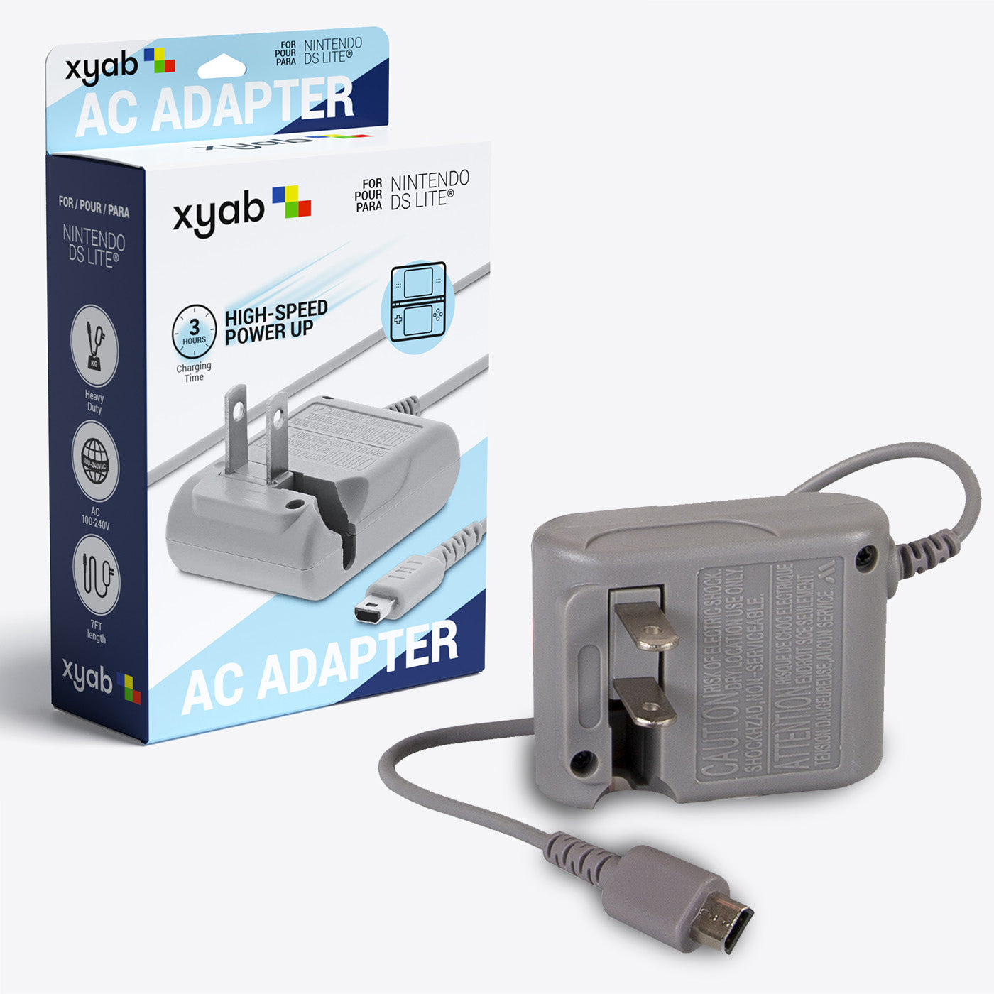 Nintendo 3DS - Autoladeadapter + USB-Ladekabel (für 3DS/DS Lite/DSi/DSi XL)  [Logic 3] (gebraucht) | Konsolenkost