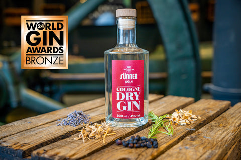 Sünner Cologne Dry Gin Bronze World Gin Award