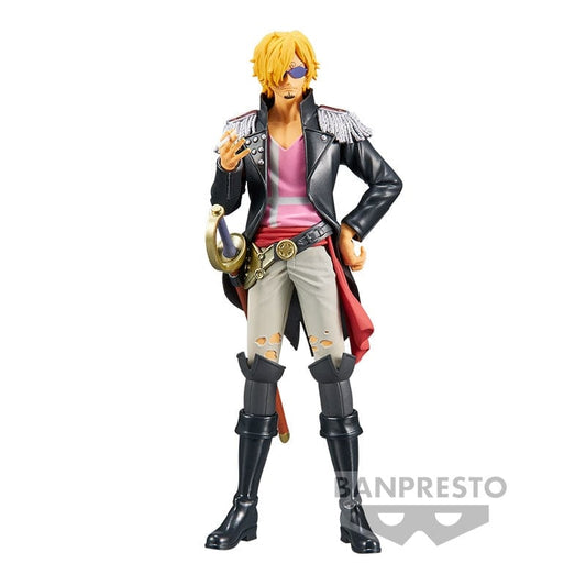 Banpresto One Piece Grandista Nero Sanji Figure Black - US