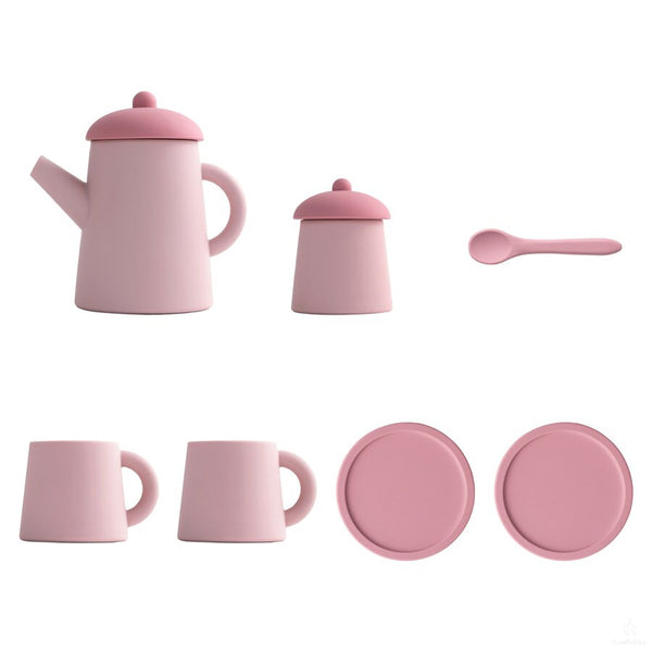 Elephant Joy 6pc Silicone Suction Feeding Set - Mealtime Fun