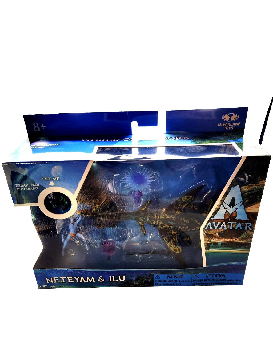 McFarlane Toys Avatar World of Pandora Neteyam & Ilu Figure Set